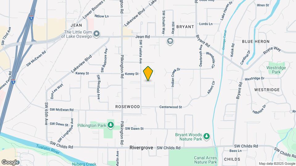 5133 SW Timbergrove St Map and Location Details