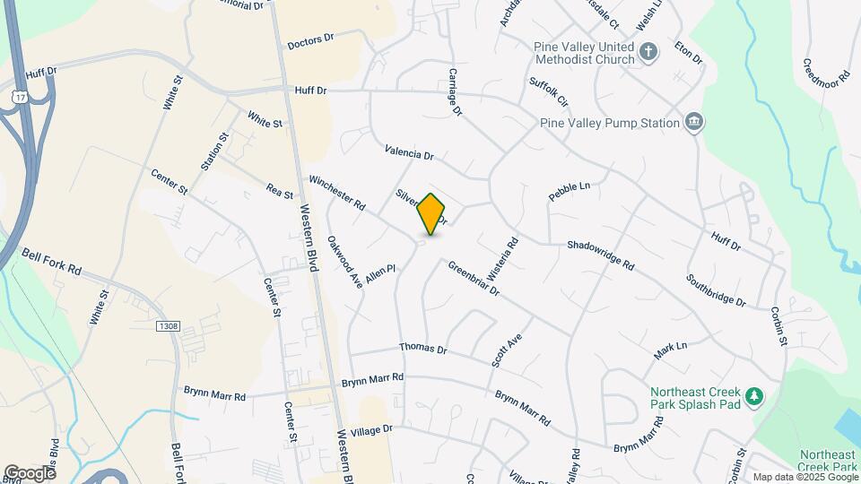 610 Winchester Rd Mapa y Detalles de la Ubicación