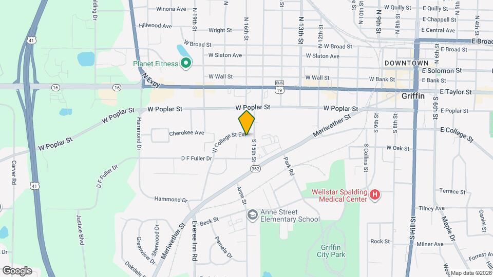 1006 W College St Ext Map and Location Details