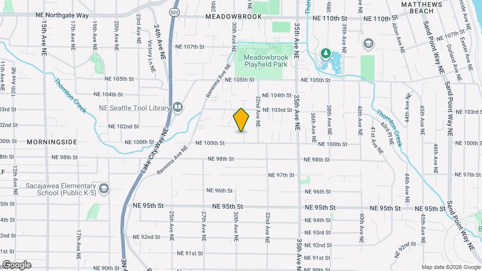 10015 31st Ave NE Map and Location Details