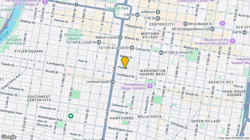 1312 Pine St Map and Location Details