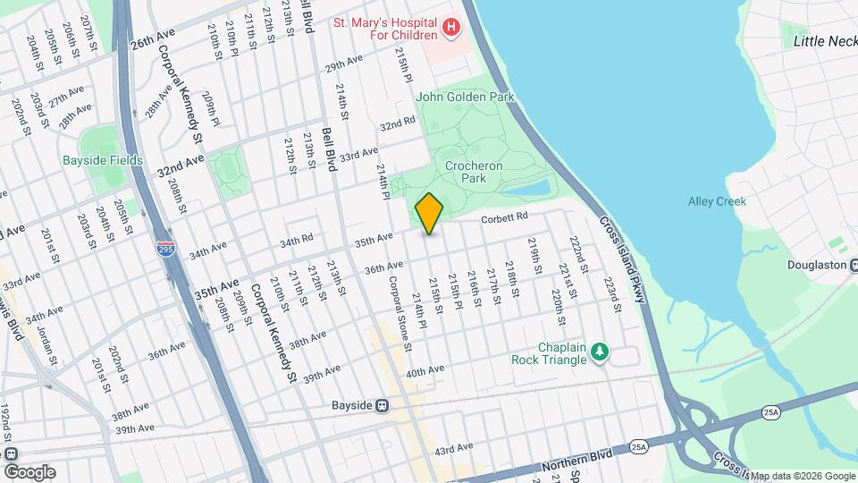 35-19 215th St Map and Location Details