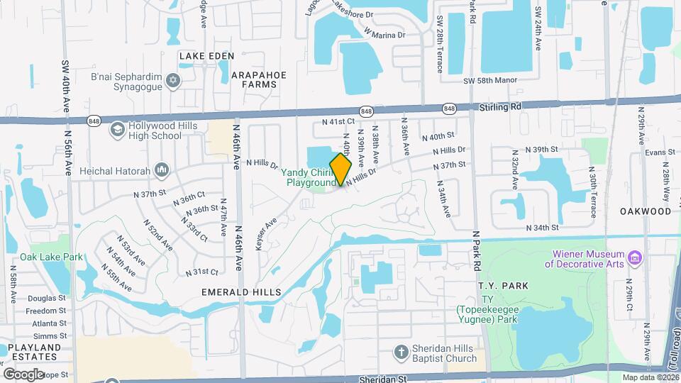 4040 N Hills Dr, Unit 24 Map and Location Details