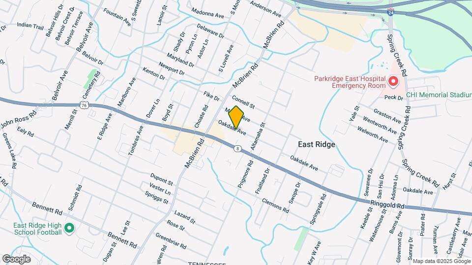 5332 Oakdale Ave Map and Location Details