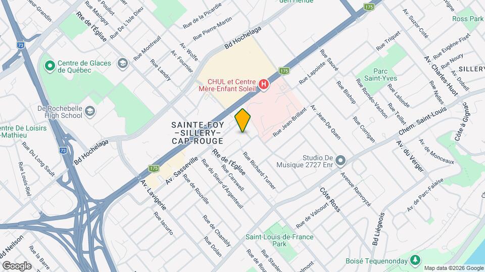 2773 Sasseville Av Map and Location Details