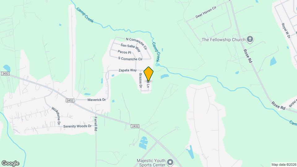 12153 Goliad Ln Map and Location Details