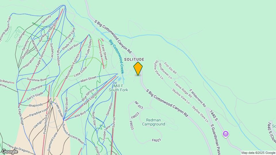 12150 Big Cottonwood Canyon Rd Mapa y Detalles de la Ubicación