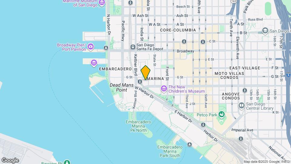 655 India St Map and Location Details