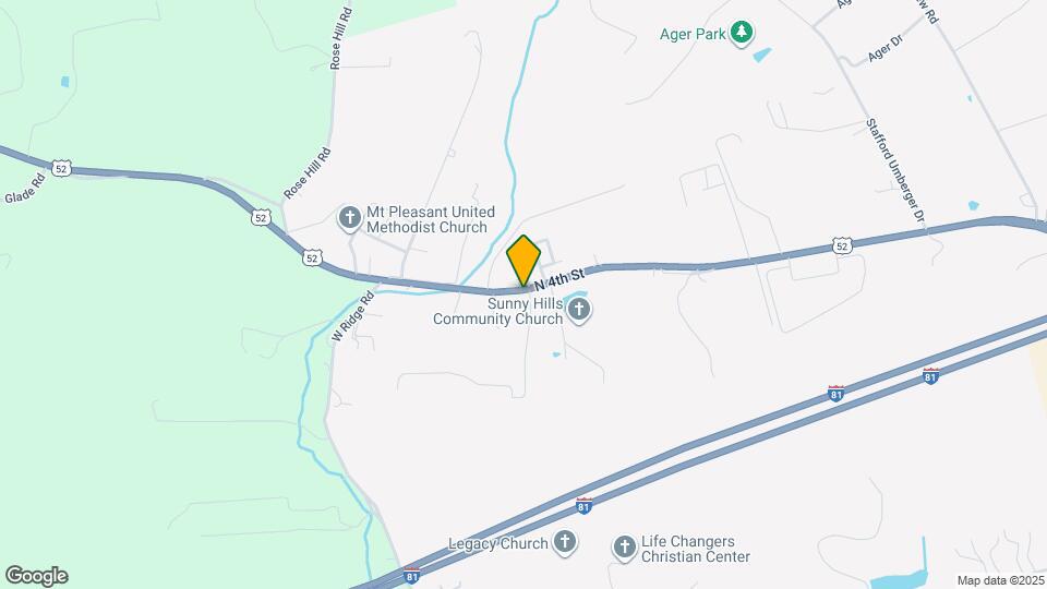 Northwinds Apartments Office and Nearby Wytheville Apartments For Rent