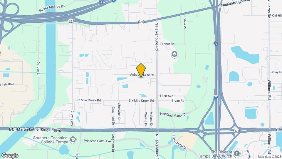 4656 Ashburn Square Dr Map and Location Details