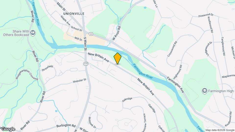 135 New Britain Ave, Unit C Map and Location Details