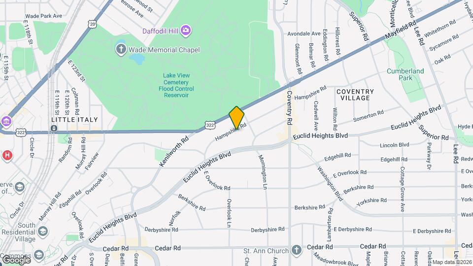 2662 Hampshire Rd, Unit 1 Map and Location Details