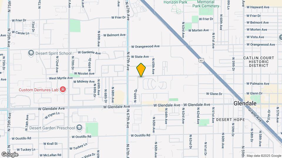 7149 N 66th Ave Mapa y Detalles de la Ubicación
