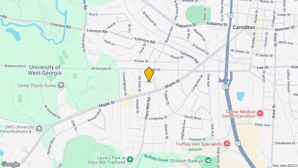 1126 Maple St Map and Location Details