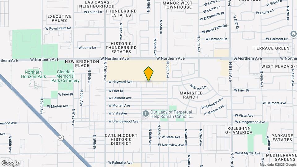 7783 N 56th Ln Map and Location Details