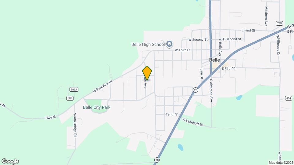 609 S Taylor Ave Map and Location Details