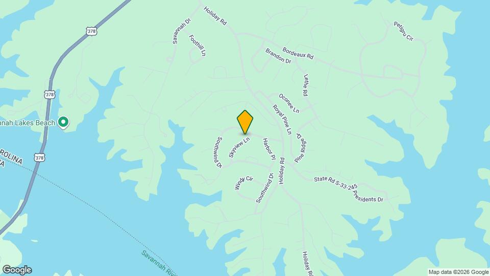 203 Skyview Ln Map and Location Details