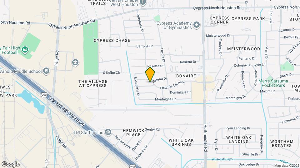 14214 Bateau Dr Map and Location Details