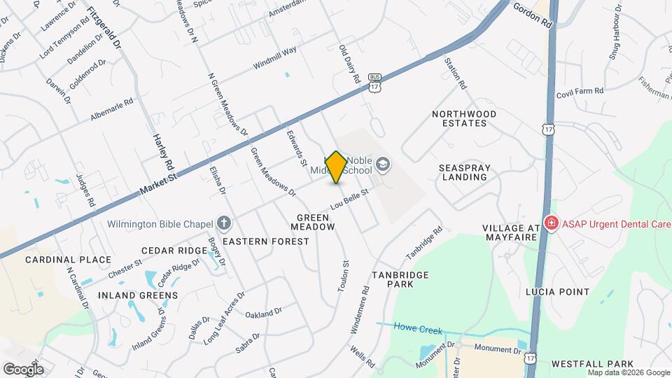 210 Spartan Rd Map and Location Details
