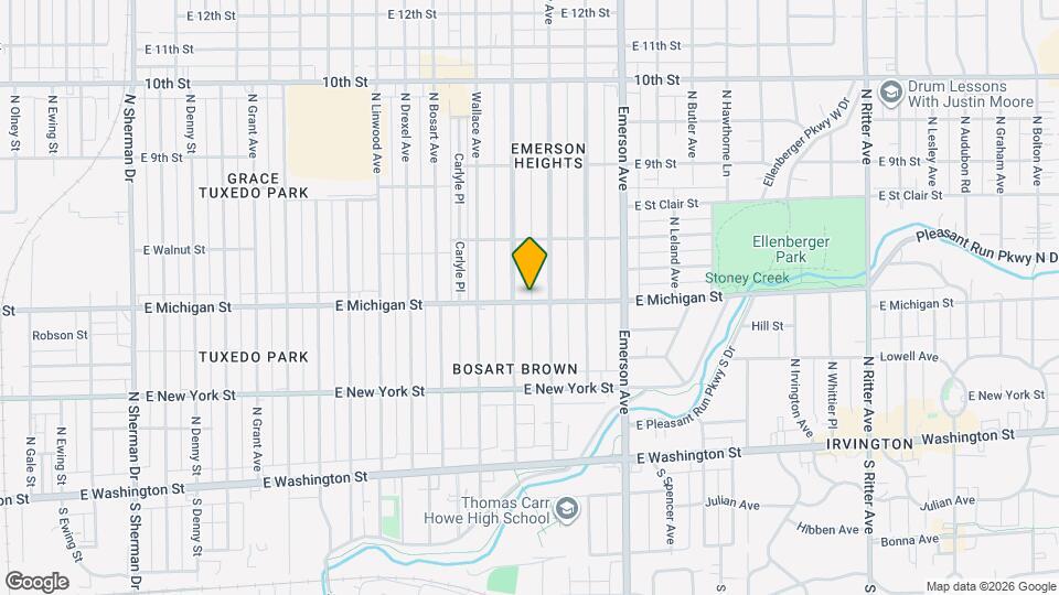 4913 E Michigan St Map and Location Details