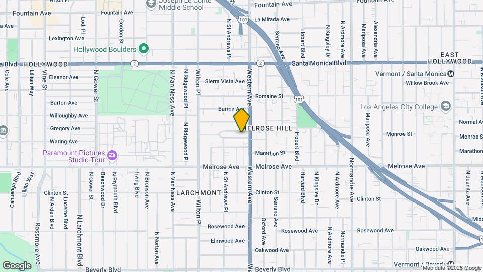 5315 La Cresta Ct Map and Location Details