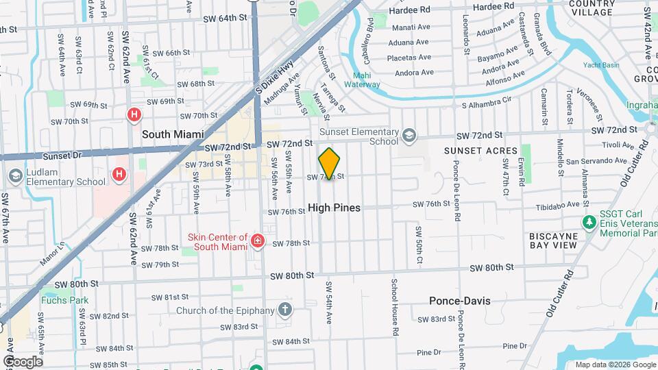 7420 SW 53rd Pl Map and Location Details