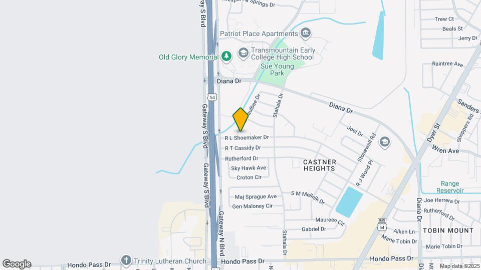 4521 R L Shoemaker Dr Map and Location Details