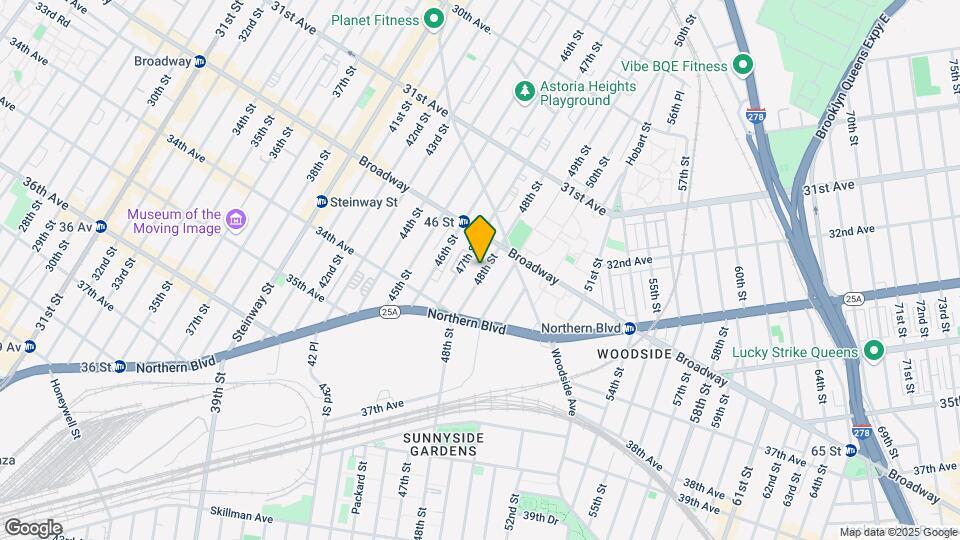 32-34 48th St Map and Location Details
