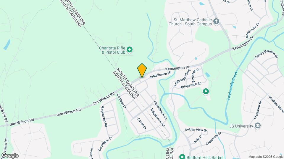 1304 Ridgehaven Rd Map and Location Details
