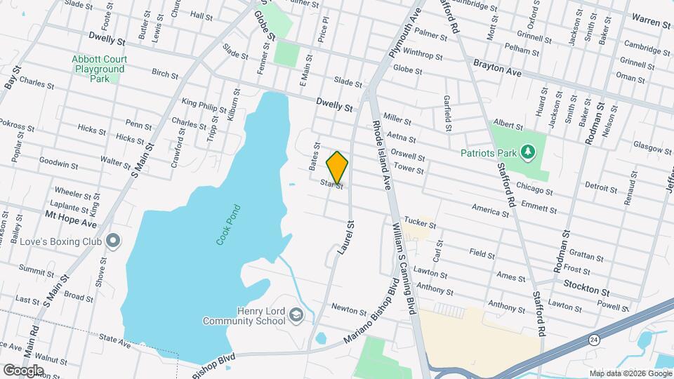 91 Star St Map and Location Details