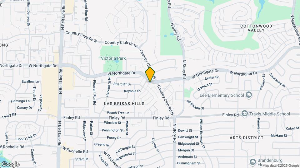 2426 W Northgate Dr Mapa y Detalles de la Ubicación