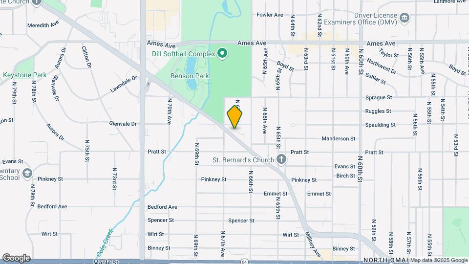 6636 Military Ave Mapa y Detalles de la Ubicación