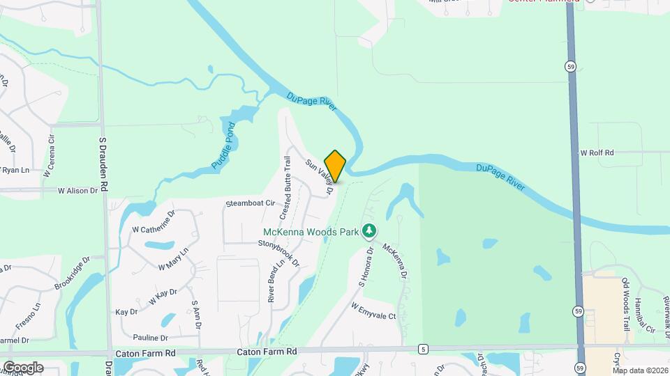 2810 Sun Valley Dr Map and Location Details