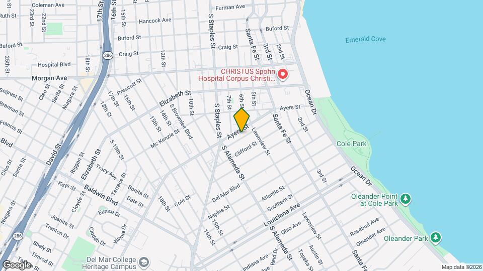 426 Palmero St Map and Location Details