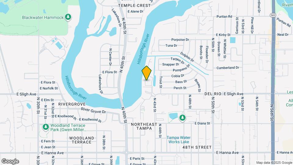 7193 E Bank Dr Map and Location Details