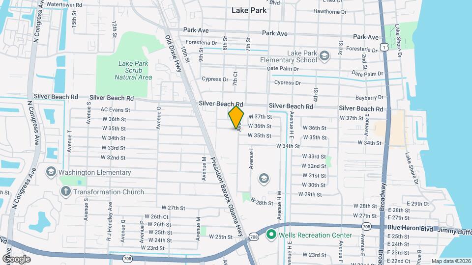 3525 Avenue J Map and Location Details