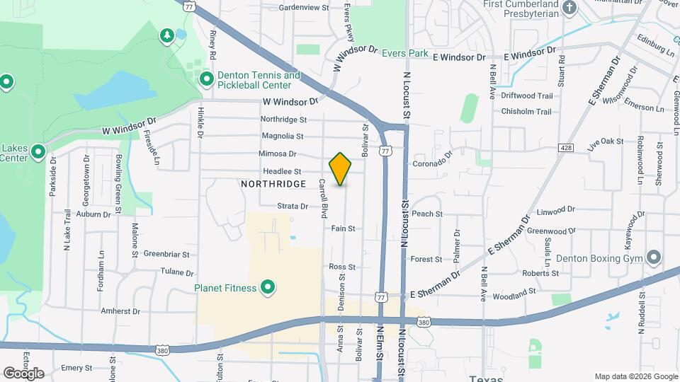 2515 Denison St Map and Location Details