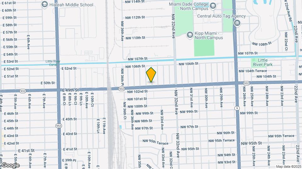 10300 NW 34th Ave Map and Location Details