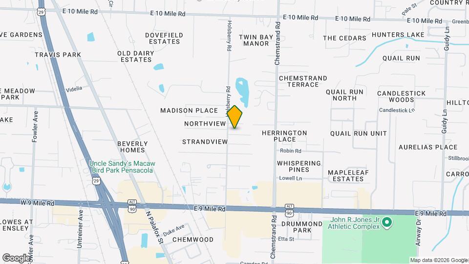 608 Saleta St Map and Location Details