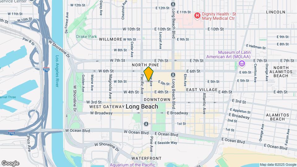 100 W 5th St-Unit -3D Map and Location Details