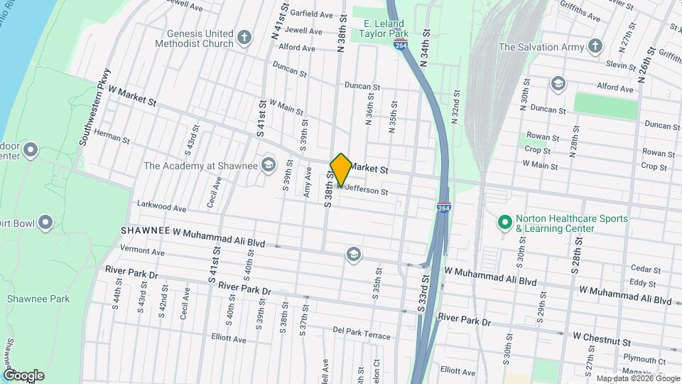 3622 W Jefferson St Map and Location Details