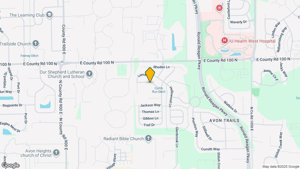 9721 Stonewall Ln Map and Location Details