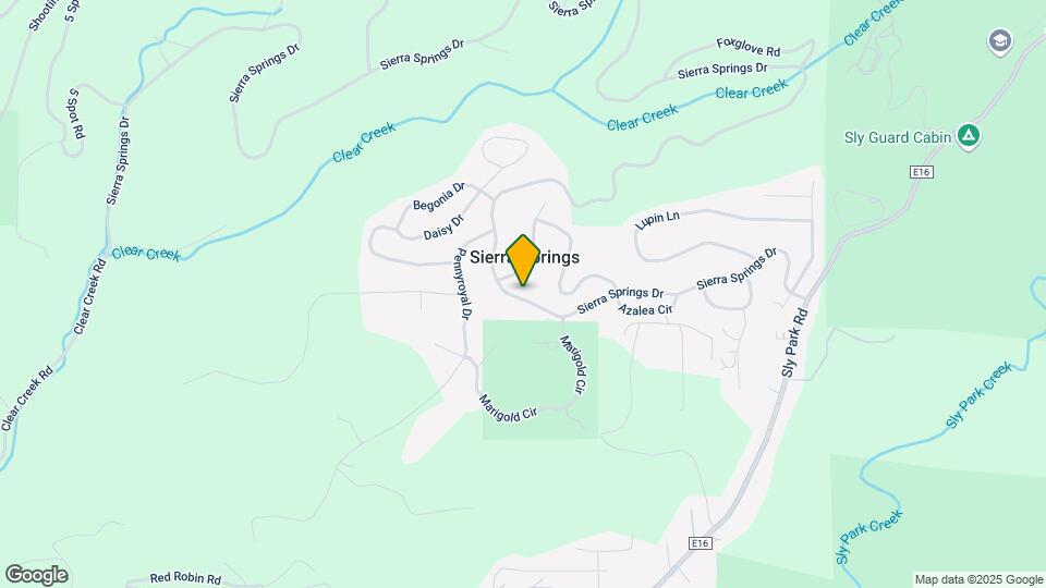 5603 Sierra Springs Dr Map and Location Details