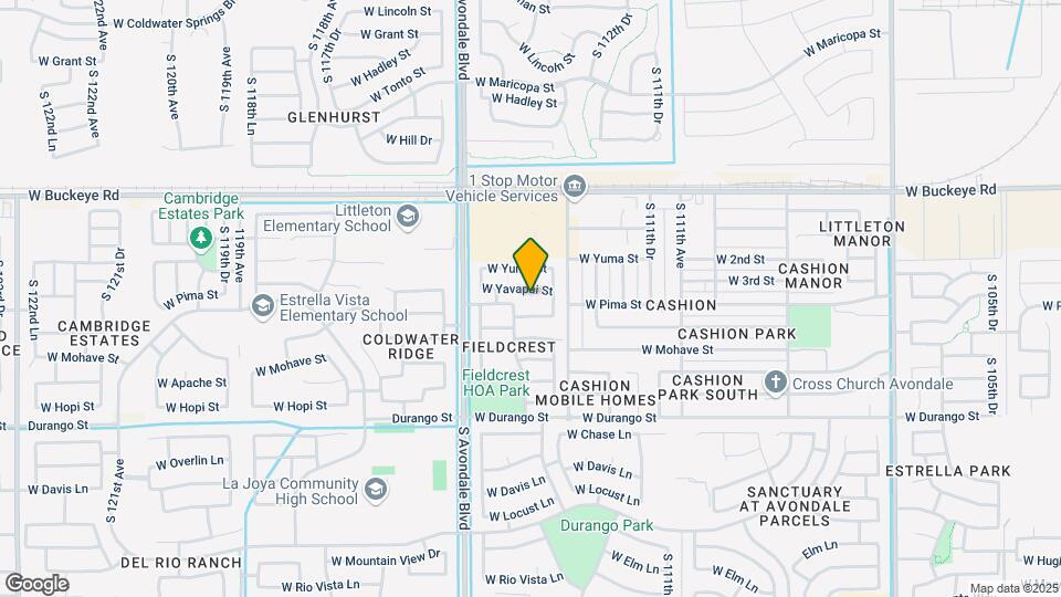 11367 W Yavapai St Map and Location Details