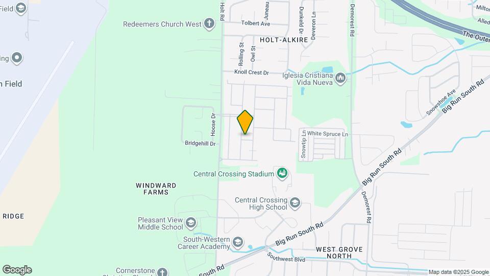 2480 Bloxom St Map and Location Details