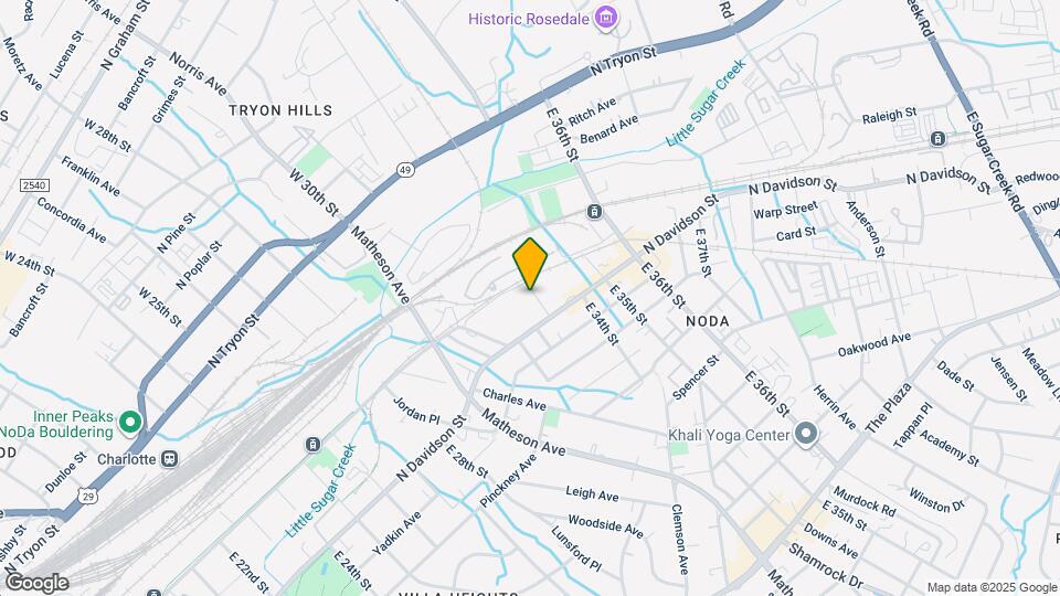 436 E 33rd St Map and Location Details