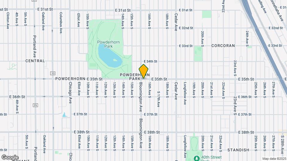 3501 Bloomington Ave S Map and Location Details