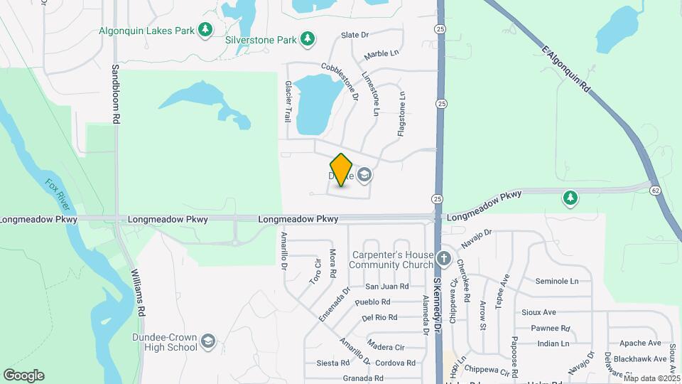 2219 Silverstone Dr Map and Location Details