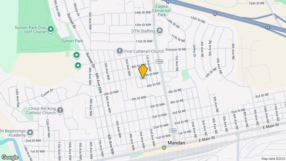 706 2nd Ave NW Map and Location Details