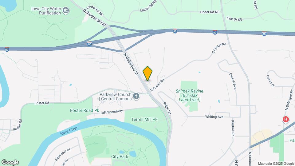 1838 N Dubuque St Mapa y Detalles de la Ubicación